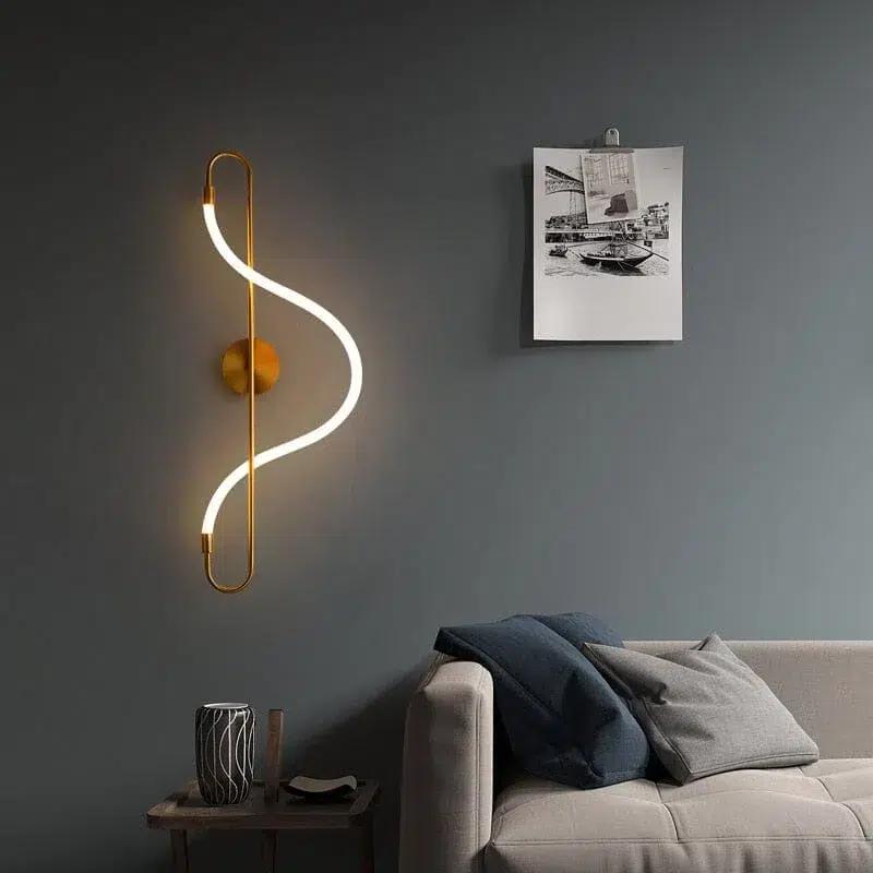 SANCY wall lamp gold