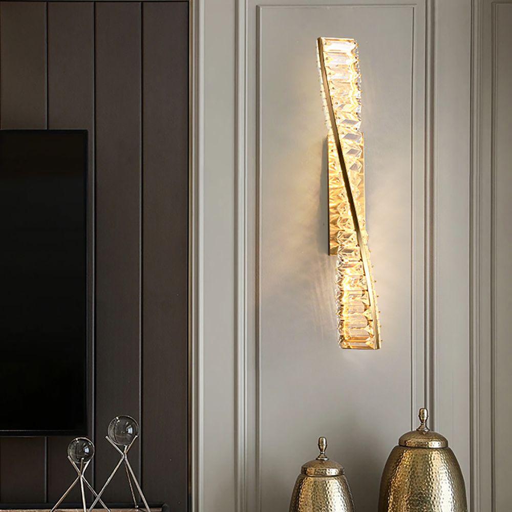 LUNA crystal wall lamp