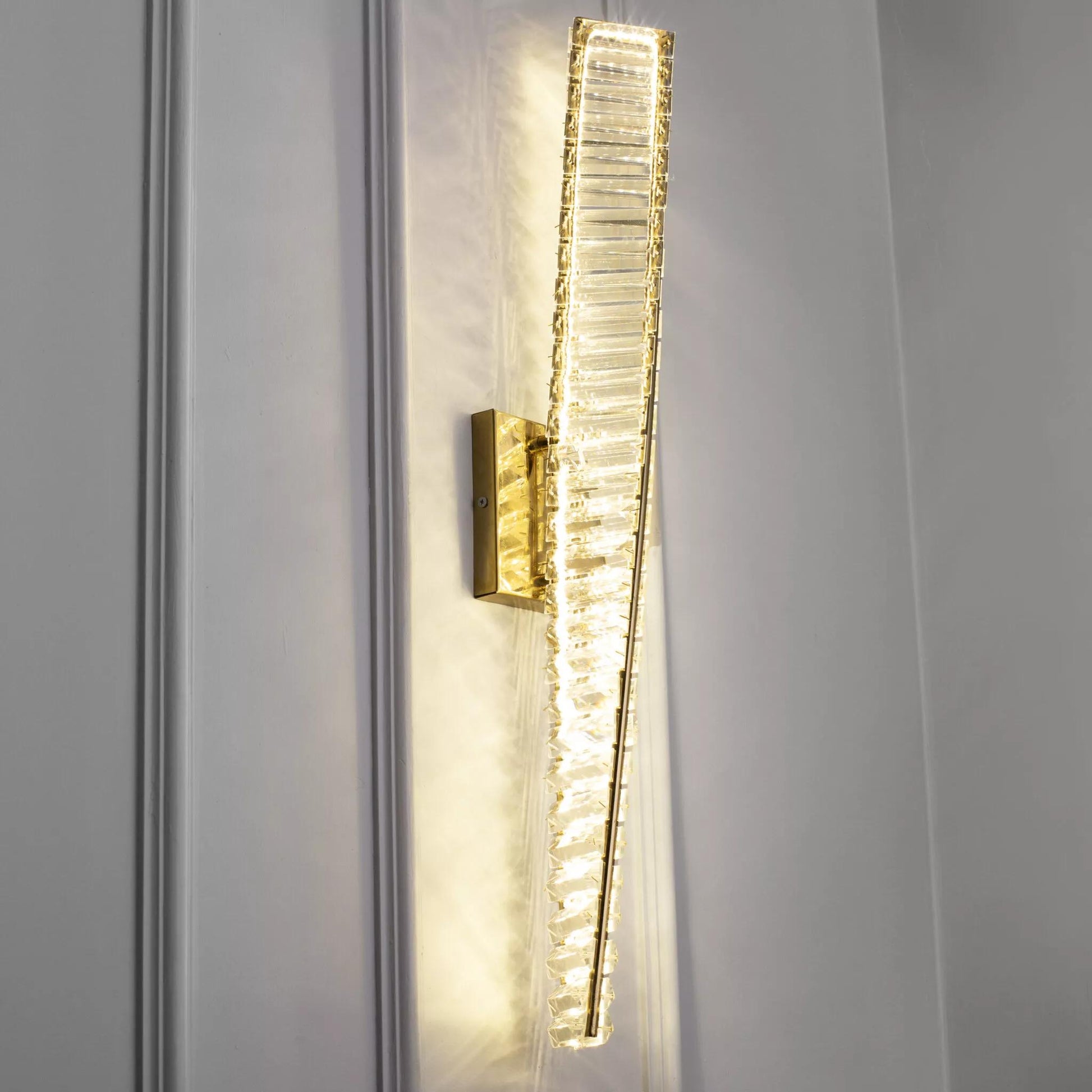 LUNA crystal wall lamp