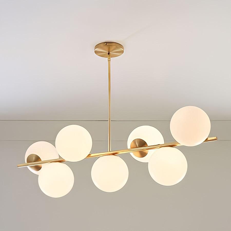 7 BULLB chandelier
