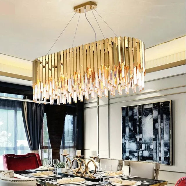 rehana crystal chandelier