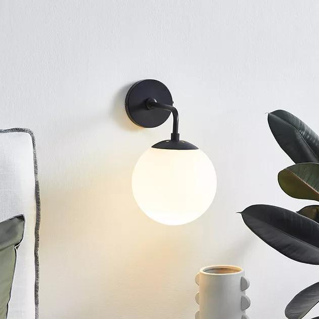 VOLT black wall lamp