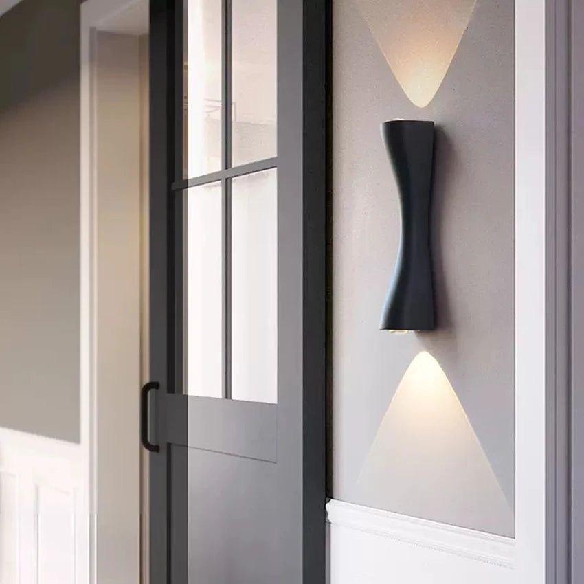 up & down wall lamp (black)