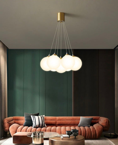 5 globe chandelier