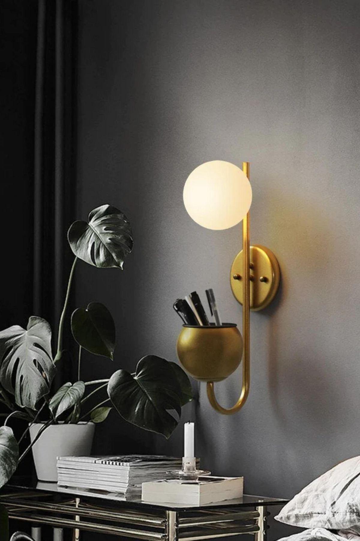 FOG wall lamp (gold &black)