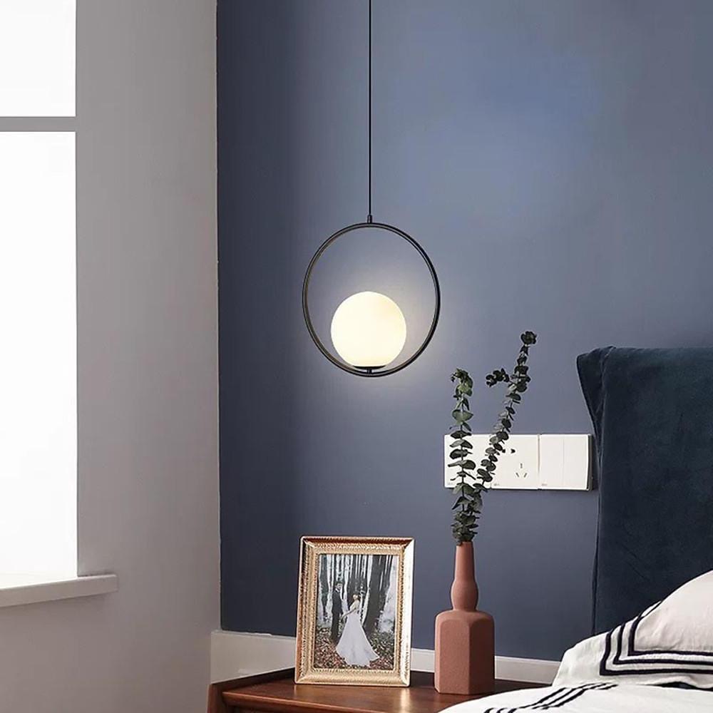 CIRCLE ceiling light black