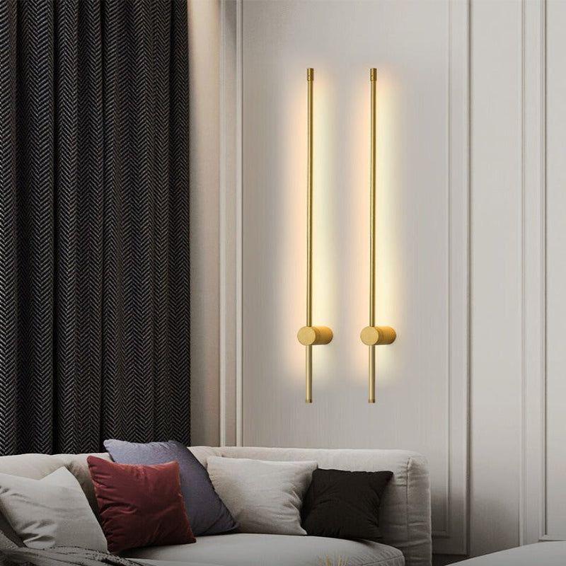 RAWY led wall lamp (gold)