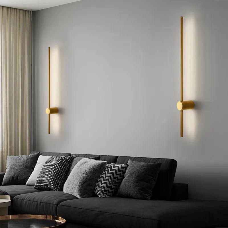 RAWY led wall lamp (gold)