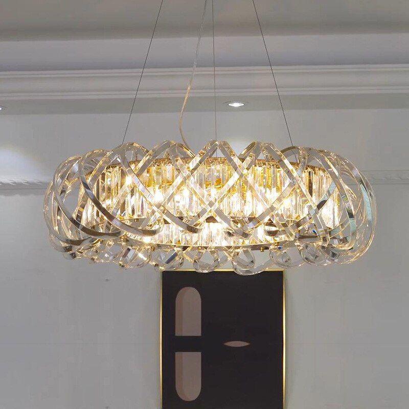 X crystal chandelier
