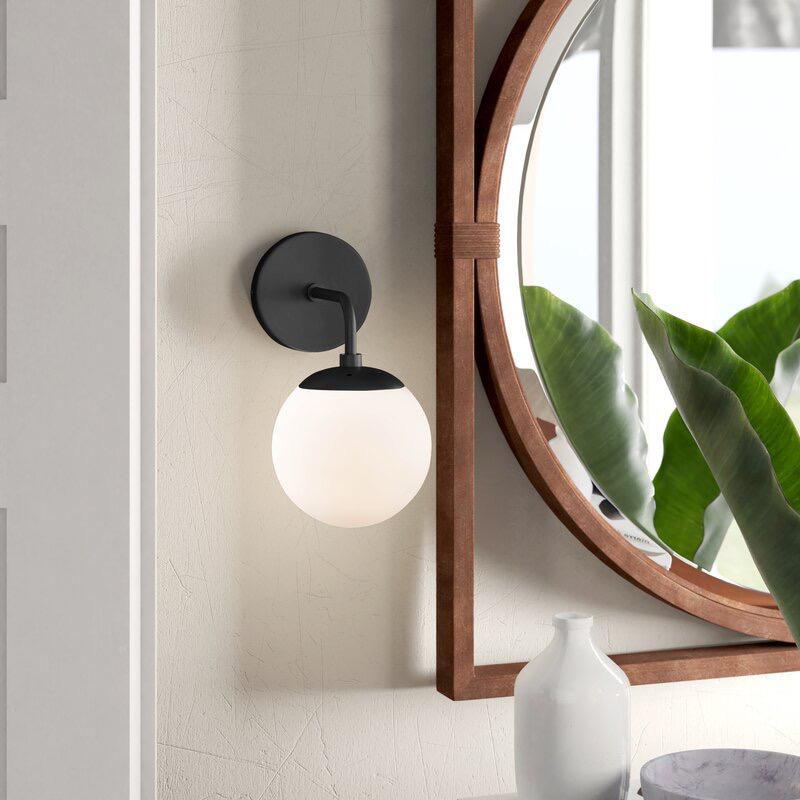 VOLT black wall lamp
