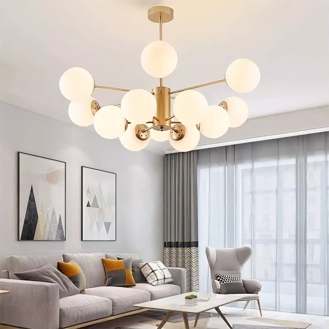 rema chandelier 8bulbs