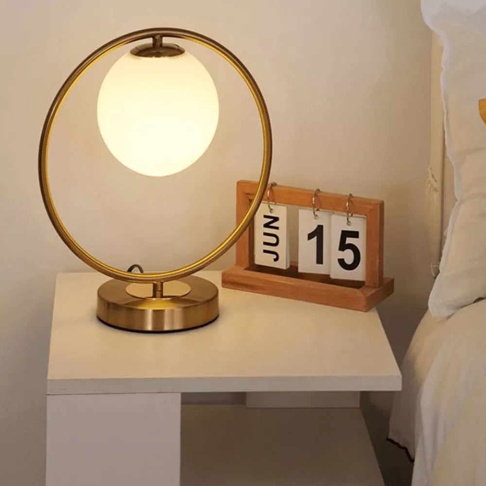 CIRCLE TABLE LAMP