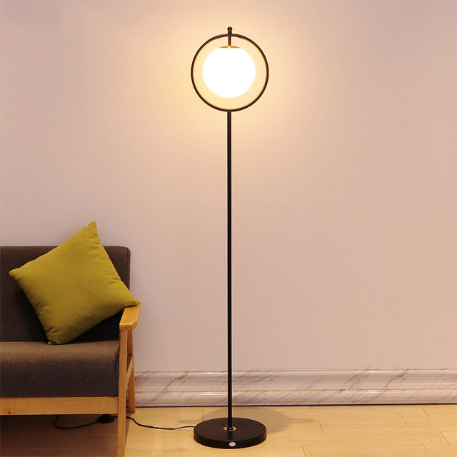 single floor lamp black