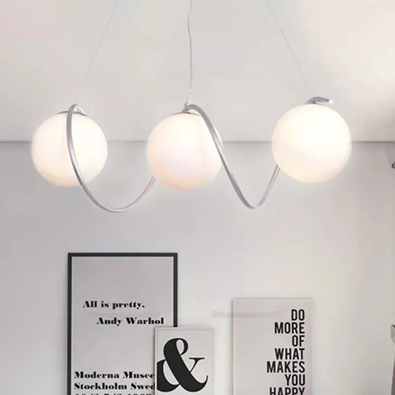 zena chandelier silver