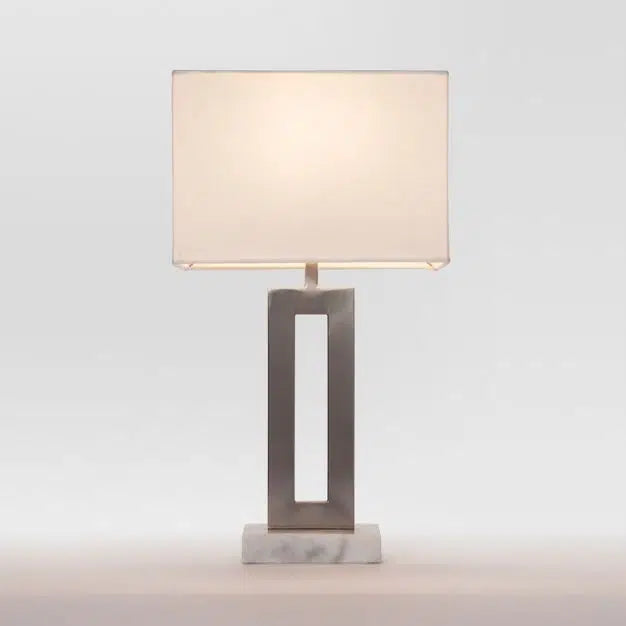 SHEMA SILVER TABLE LAMP