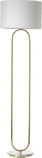 LOOMA WHITE FLOOR LAMP