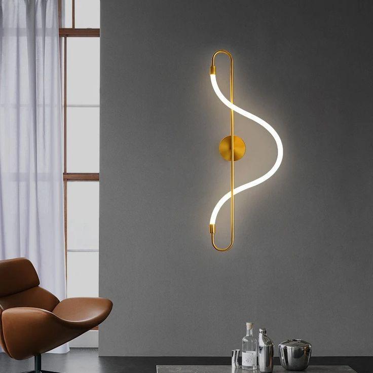 SANCY wall lamp gold