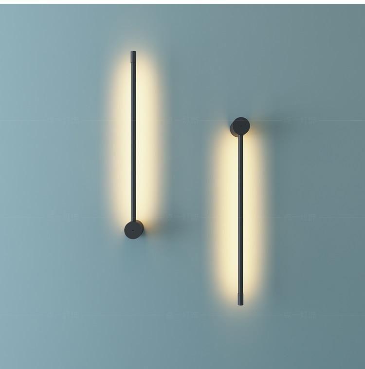 SAM led wall lamp (black)