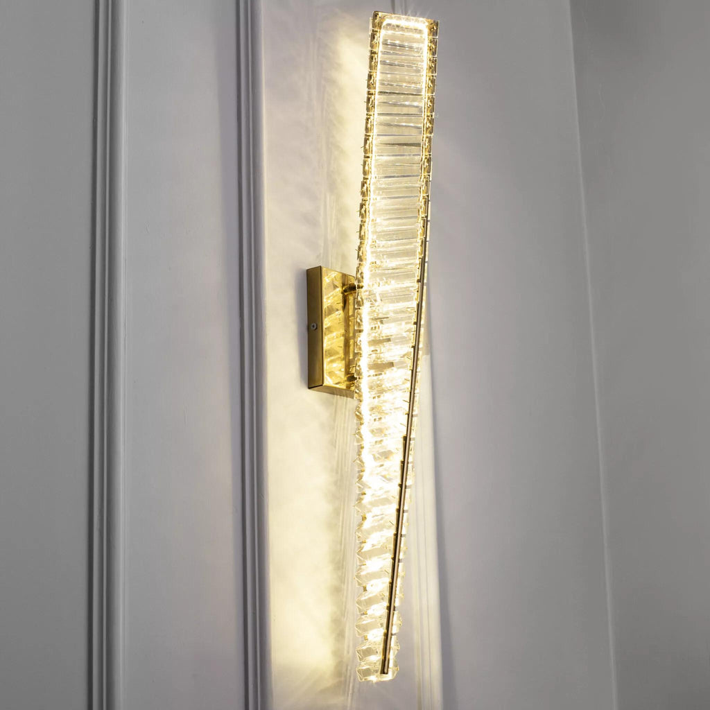 LUNA crystal wall lamp