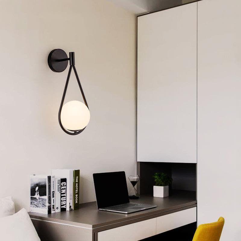 TANA black wall lamp